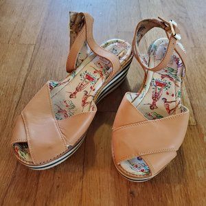 Miss L Fire leather sandals size 38